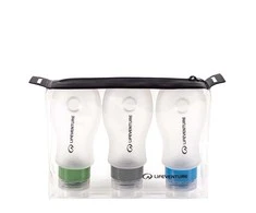 Kelioninis rinkinys Lifeventure Silicone Flight Bottle Set