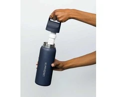 Gertuvė LifeStraw GO Series Stainless Steel 1000 ml juodas