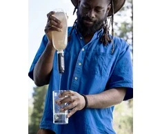 Gertuvė Lifestraw Peak Series Collapsible Squeeze bottle 650 ml dark pilkas