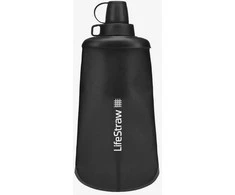 Gertuvė Lifestraw Peak Series Collapsible Squeeze bottle 650 ml dark pilkas