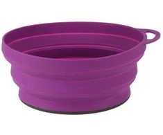 Jungtine Karalyste Lifeventure Flexi Bowl violetinė sulankstomas dubenėlis