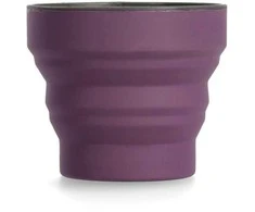 Jungtine Karalyste Lifeventure Flexi Mug violetinė sulankstomas puodelis
