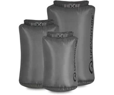 Jungtine Karalyste Neperšlampami maišai Lifeventure Ultralite Dry Bag Multi pack juodas