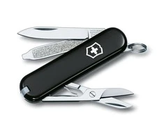 Šveicarija Peilis Victorinox Classic SD juodas with giftbox