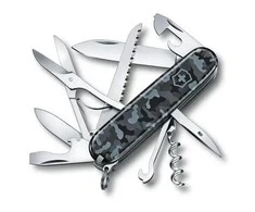 Šveicarija Victorinox Huntsman navy camo peilis
