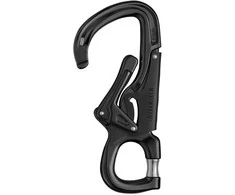 Petzl Eashook Open juodas karabinas