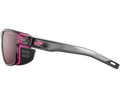 Prancūzija Julbo Shield M pilkas/fluo pink SP HD 3 polarized saulės akiniai