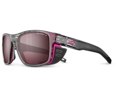Prancūzija Julbo Shield M pilkas/fluo pink SP HD 3 polarized saulės akiniai