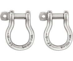 Prancūzija Petzl Shackles – nerūdijančio plieno jungtys sėdynei prijungti prie apraišų (2 vnt.)
