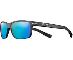Prancūzija SOLAR Henry JSL12692146 Noir Smoke Mėlyna Flash SL3 – poliarizuoti saulės akiniai