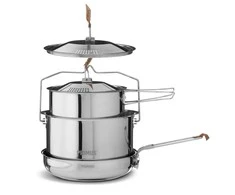 Švedija Puodas Primus Campfire Cookset stainless steel large