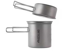 Rockland Travel Pro Titanium 0.75L+0.3L puodų komplektas