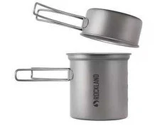 Rockland Travel Pro Titanium 0.75L+0.3L puodų komplektas