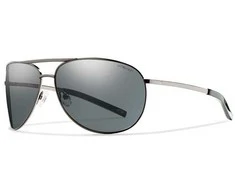 JAV Smith Serpico Slim 0EW Gun Metal Akiniai