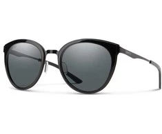 JAV Smith Somerset matte juodas CP Polarized pilkas žalias akiniai