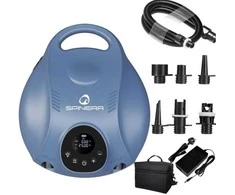 Vokietija Spinera DS Pro Air Pump with integrated Baterija, 25 PSI elektrinė pompa