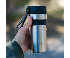 Švedija Primus Mika Wide Insulated 0.35 L glacier mėlynas gertuvė