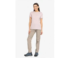 Viking Morain Bamboo Lady moteriški bambukiniai marškinėliai Light Rožinė - XL