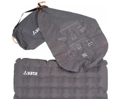 Čekija Yate Lito pilkas 193x63x8 cm 770g pripučiamas kilimėlis