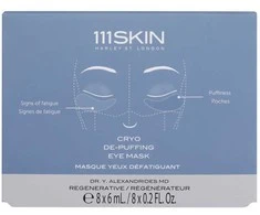111SKIN Cryo De-Puffing Eye Mask paakių kaukės, 8 x 6 ml