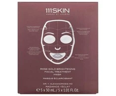111SKIN Rose Gold Brightening Facial Treatment Mask veido kaukė, 5 x 30 ml