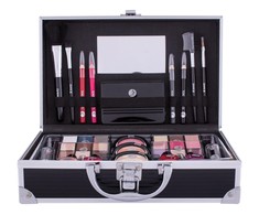 2K Games 2K Fabulous Beauty Train Case Juodas dekoratyvinės kosmetikos lagaminėlis