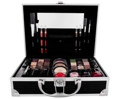 2K Games 2K All About Beauty Train Case Juodas Makeup Palette moterims, 60,2 g