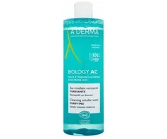 A-Derma Biology AC Purifying Micellar Purifying Vanduo, 400 ml