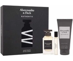 Abercrombie &amp; Fitch Authentic rinkinys vyrams (EDT, 100 ml + EDT, 15 ml + dušo želė, 200 ml)