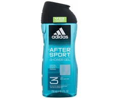 Adidas After Sport Dušo želė 3-In-1 Dušo želė vyrams, 250 ml