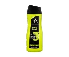 Adidas Pure Game Body Hair &amp; Face Dušo želė dušo gelis vyrams, 400 ml