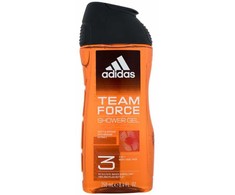 Adidas Team Force Dušo želė 3-In-1 Dušo želė vyrams, 250 ml