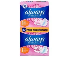Higieniniai paketai ALWAYS Ultra Normal Plus Sens., 20 vnt.