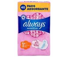 Higieniniai paketai ALWAYS Ultra Sensitive Quattro, 40 vnt.