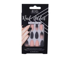 "Ardell Nail Addict" juodos spalvos "Juodas Stud y Rožinė Ombre" dirbtiniai nagai
