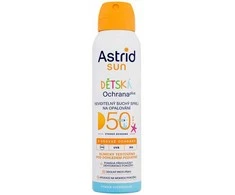 Astrid Sun Kids Dry Purškiklis Sun Losjonas kūnui