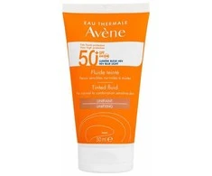 saugantis nuo saulės veido fluidas "Avène Colour Fluid" SPF50+ 50ml