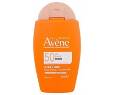 Avène Ultra Fluid Tinted SPF 50+ apsauginis fluidas nuo saulės su spalva, 50 ml