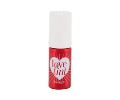 Benefit Lovetint Fiery-Raudona Tinted Lip &amp; Cheek Stain lūpų ir skruostų dažai, 6 ml
