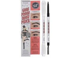 Benefit Goof Proof Brow Pieštukas antakių pieštukas, atspalvis: 3.75 Warm Medium Brown, 0.34 g