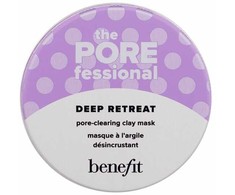 Benefit The POREfessional Deep Retreat Pore-Clearing Clay Mask valomoji molio kaukė, 30 ml