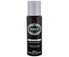 Faberge Brut Brut Purškiklis Musk Desodorante 200ml Purškiklis