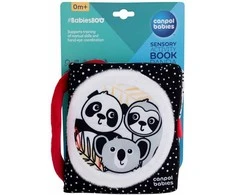 Canpolbabies CANPOL 68/088 Sensorinė manipuliacinė knygelė BabiesBoo Panda