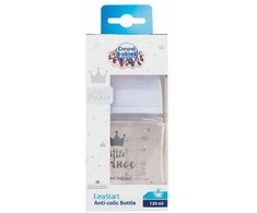 Canpolbabies CANPOL BABIES plataus kaklelio buteliukas EASYSTART ROYAL BABY, 120 ml, 35/233_blu