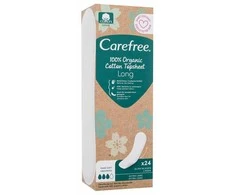 Carefree Organic Cotton Ilgi kelnaičių įklotai 24vnt