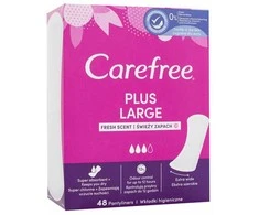 Carefree Plus Large higieniniai įklotai šviežio kvapo 48 vnt.