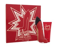 Carolina Herrera Very Good Girl rinkinys moterims (EDP, 80 ml + kūno losjonas, 100 ml)