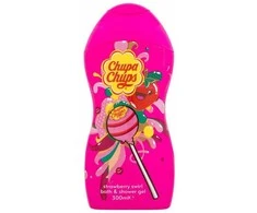 Chupa Chups Bath &amp; Shower Strawberry Swirl Dušo želė
