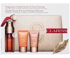 Clarins Dvigubas serumas - itin stangrinantis dovanų rinkinys