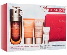 Clarins dvigubas serumas ir ypač stangrinanti kolekcija odos serumas